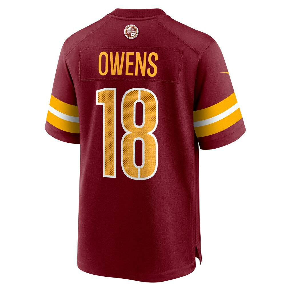 Tyler Owens Washington Commanders Team Game Jersey - Burgundy outlet