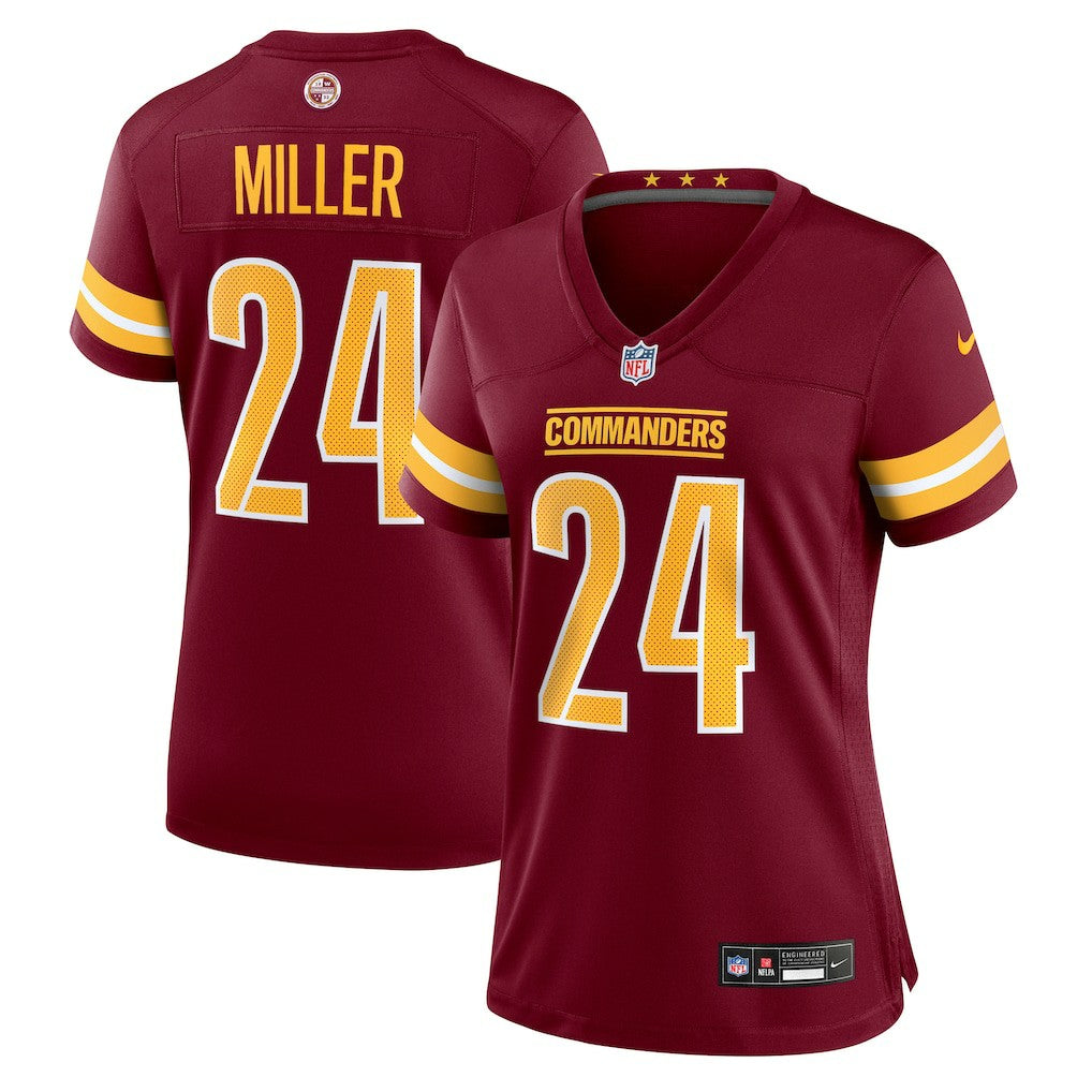 Von Miller Washington Commanders Women's Team Game Jersey - Burgundy discount