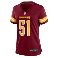 Ale Kaho Washington Commanders Women's Team Game Jersey - Burgundy discount