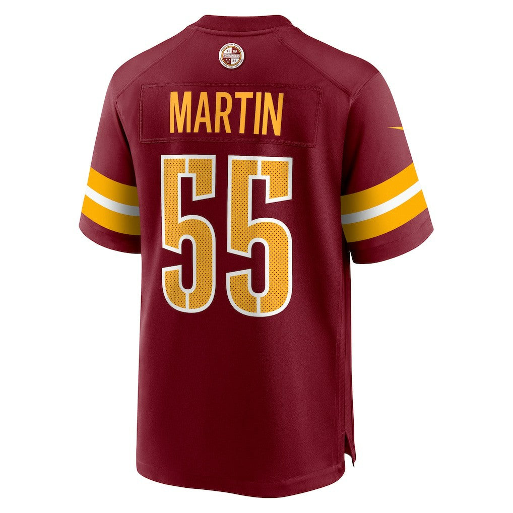 Jacob Martin Washington Commanders Team Game Jersey - Burgundy for sale