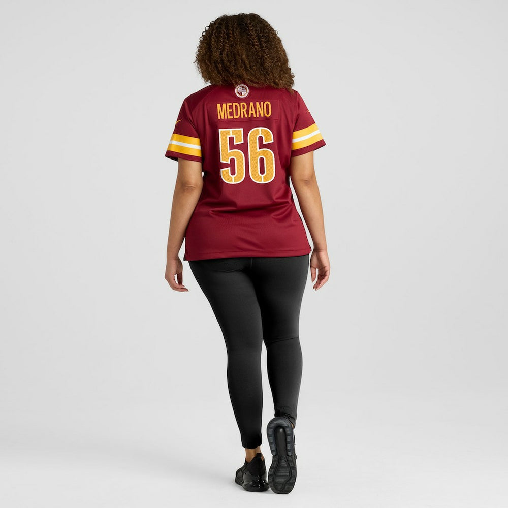 Kain Medrano Washington Commanders Women's Team Game Jersey - Burgundy discount