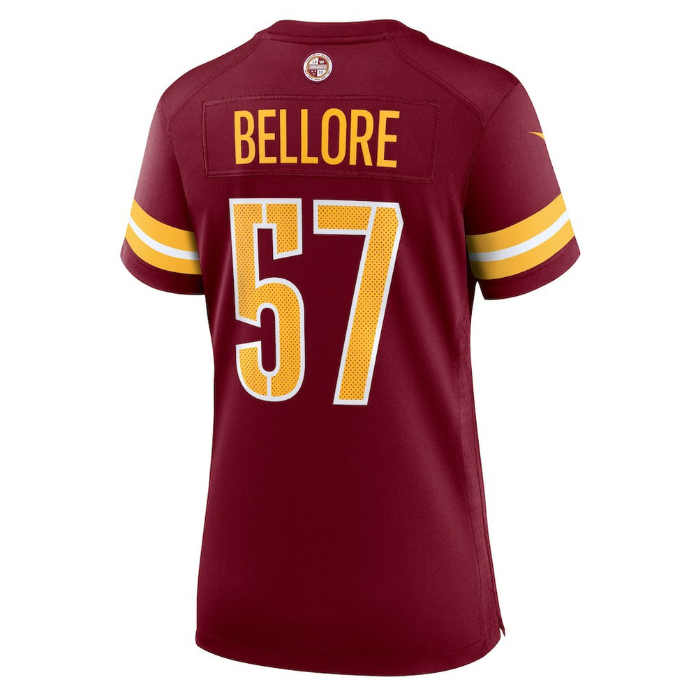 Nick Bellore Washington Commanders Women's Team Game Jersey - Burgundy for sale