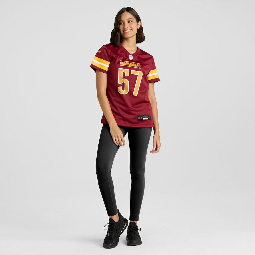 Nick Bellore Washington Commanders Women's Team Game Jersey - Burgundy for sale