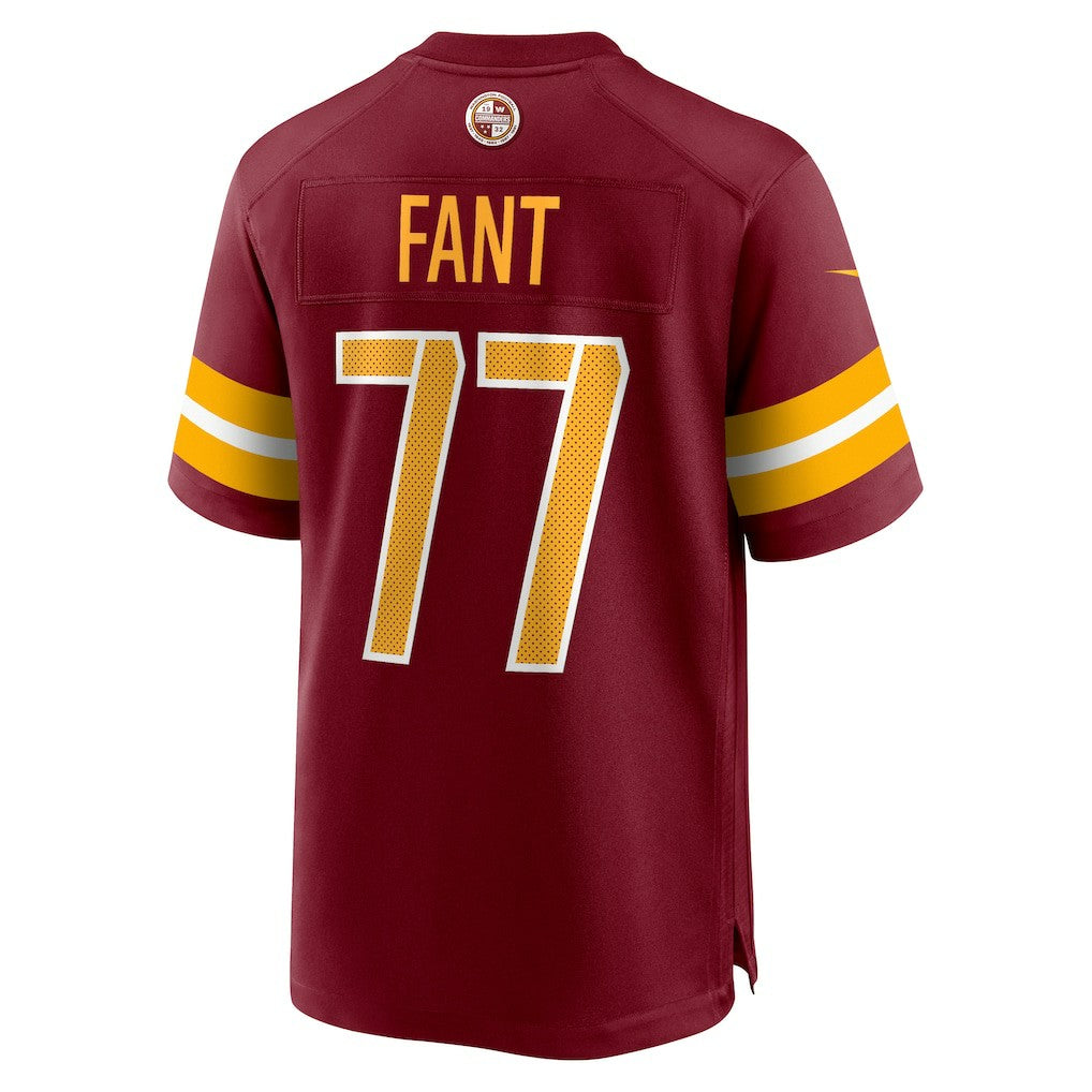 George Fant Washington Commanders Team Game Jersey - Burgundy online