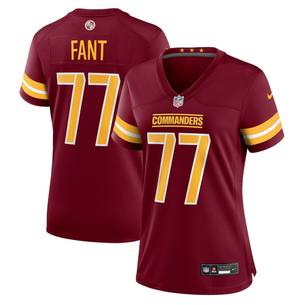 George Fant Washington Commanders Women's Team Game Jersey - Burgundy cheap
