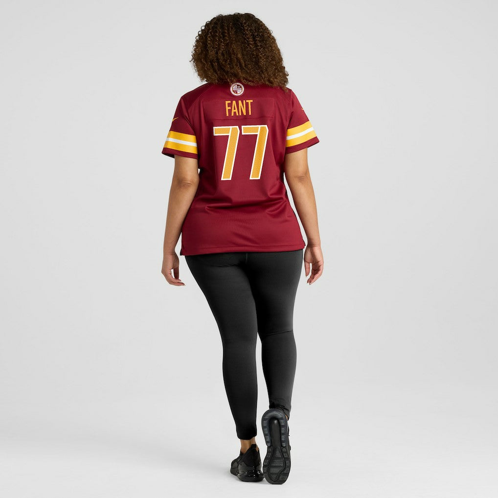 George Fant Washington Commanders Women's Team Game Jersey - Burgundy cheap