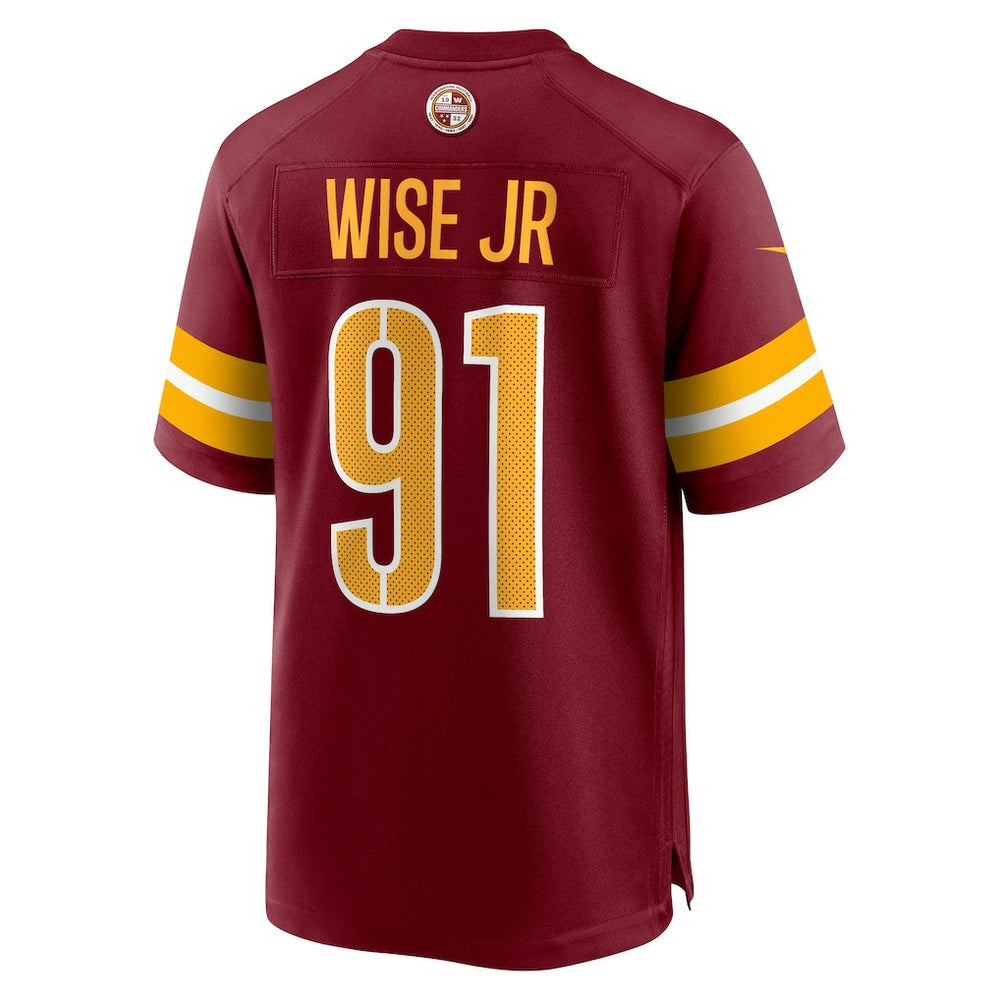Deatrich Wise Jr. Washington Commanders Team Game Jersey - Burgundy discount