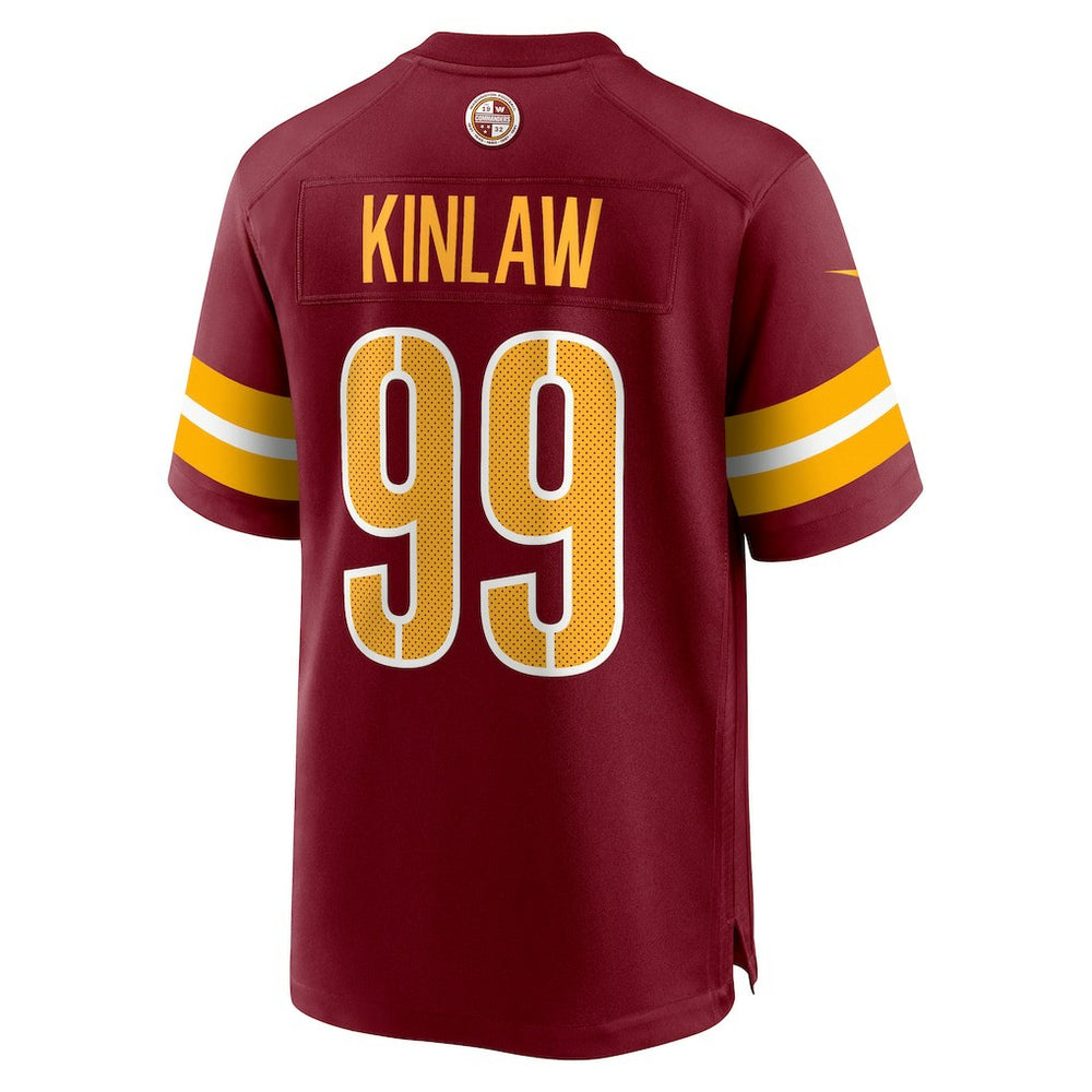 Javon Kinlaw Washington Commanders Team Game Jersey - Burgundy online