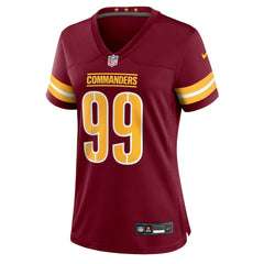 Javon Kinlaw Washington Commanders Women's Team Game Jersey - Burgundy cheap