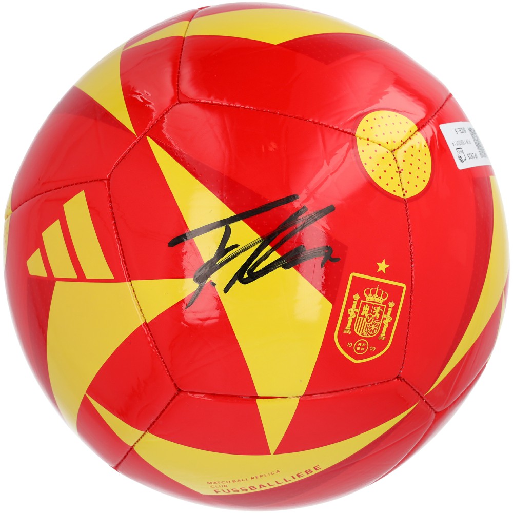 Fermin López Spain National Team Autographed Spain Club Soccer Ball