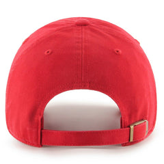 Philadelphia Phillies 2025 NL East Division Champions Clean Up Adjustable Hat Red