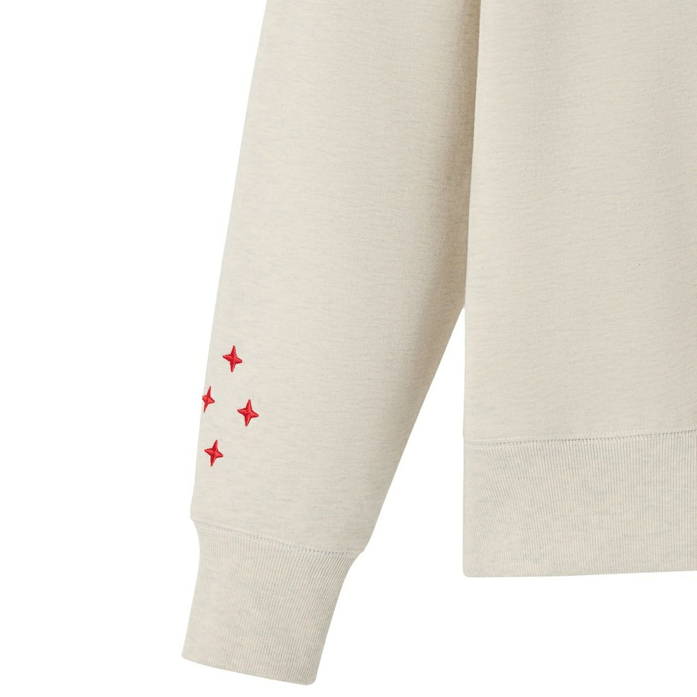 Chicago Bulls OVO x NBA Fleece Sweatshirt - Natural cheap