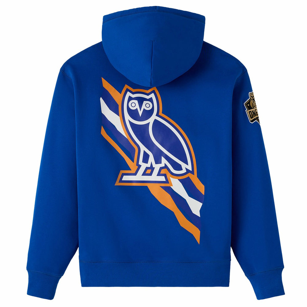 New York Knicks OVO x NBA Fleece Hoodie - Blue shop