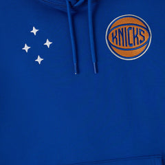 New York Knicks OVO x NBA Fleece Hoodie - Blue shop
