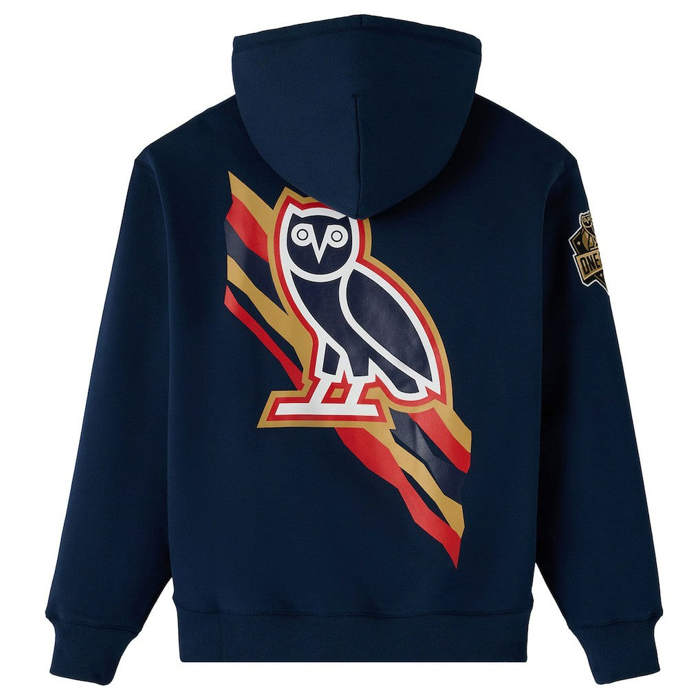 New Orleans Pelicans OVO x NBA Fleece Hoodie - Navy on sale