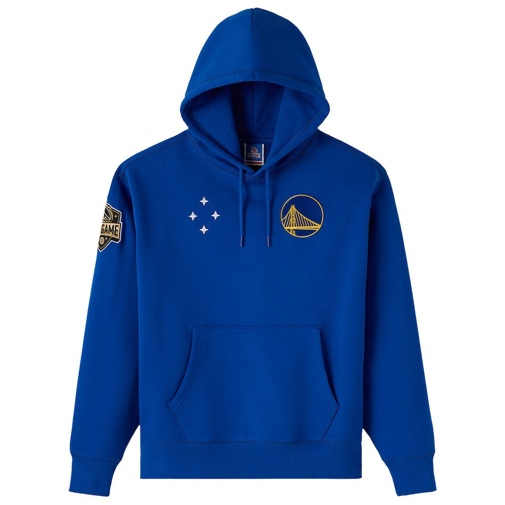 Golden State Warriors OVO x NBA Fleece Hoodie sale - Royal cheap