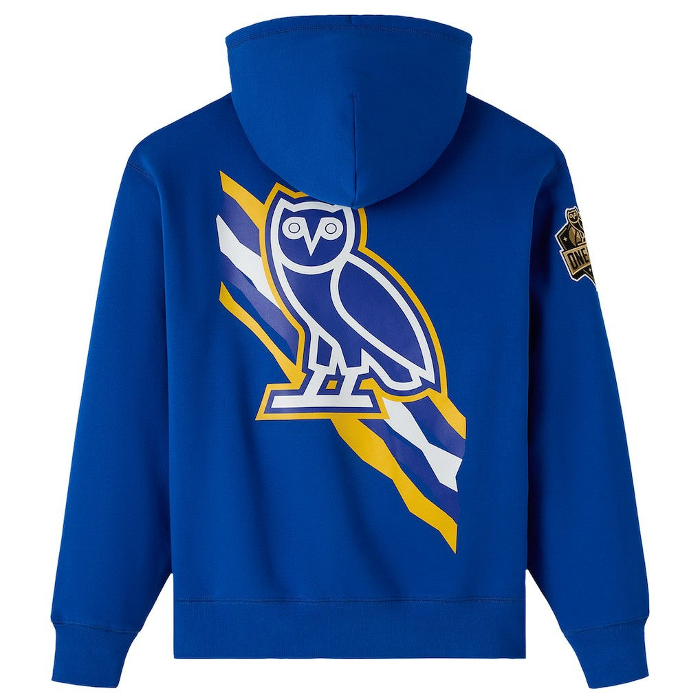 Golden State Warriors OVO x NBA Fleece Hoodie sale - Royal cheap