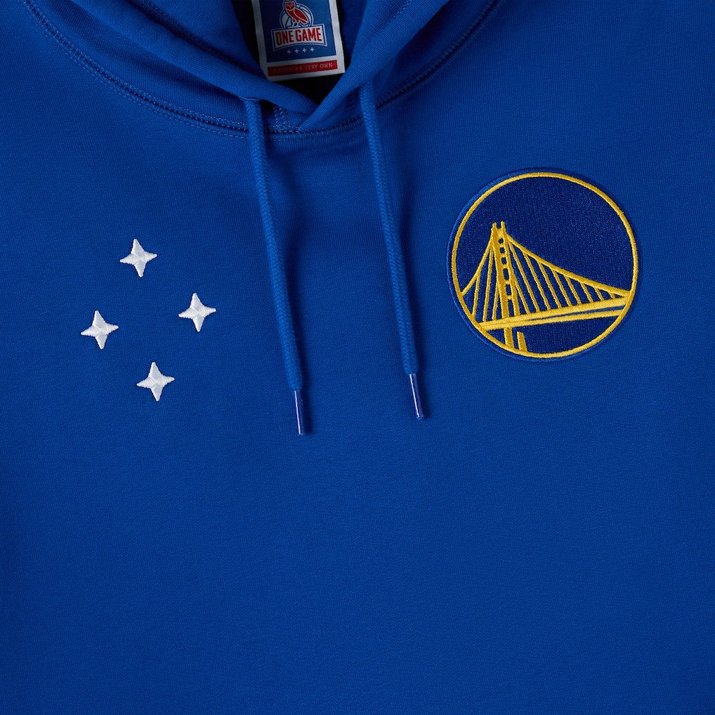 Golden State Warriors OVO x NBA Fleece Hoodie sale - Royal cheap