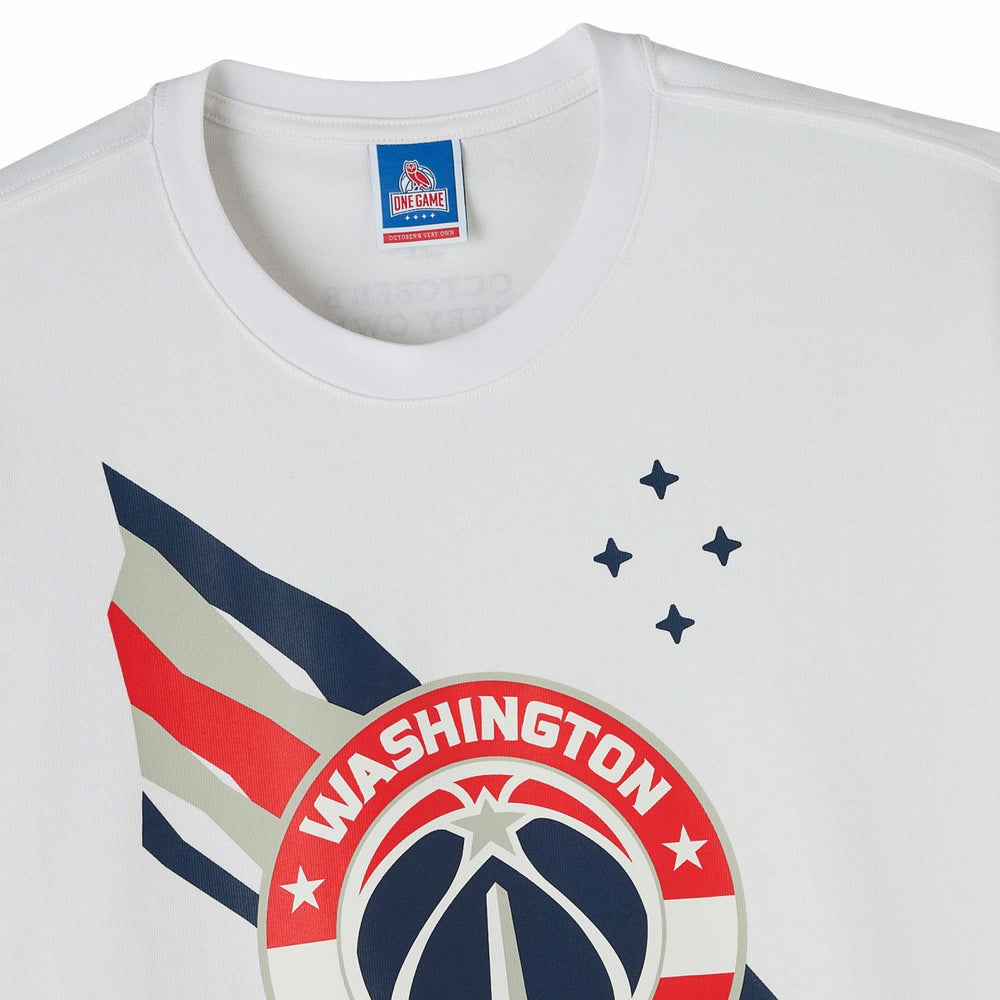 Washington Wizards OVO x NBA Heavyweight T-Shirt - White outlet