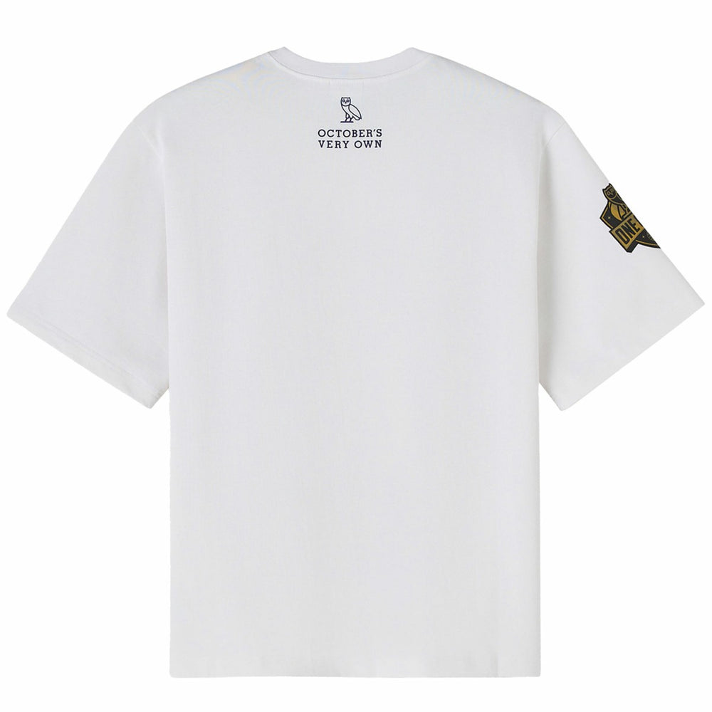Los Angeles Lakers OVO x NBA Heavyweight T-Shirt - White cheap