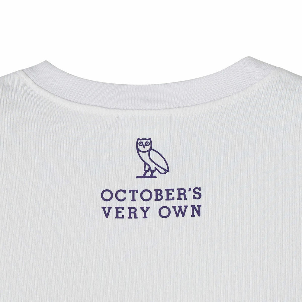 Los Angeles Lakers OVO x NBA Heavyweight T-Shirt - White cheap