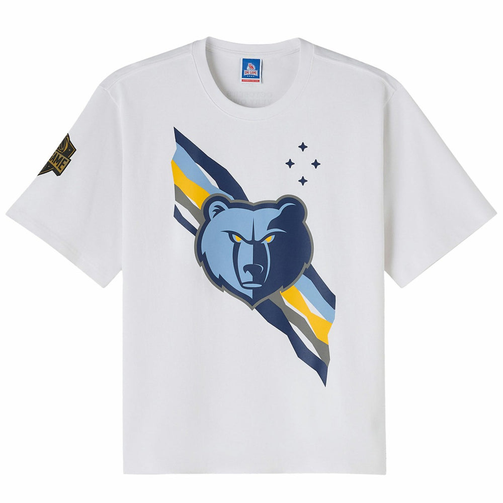 Memphis Grizzlies OVO x NBA Heavyweight T-Shirt - White on sale