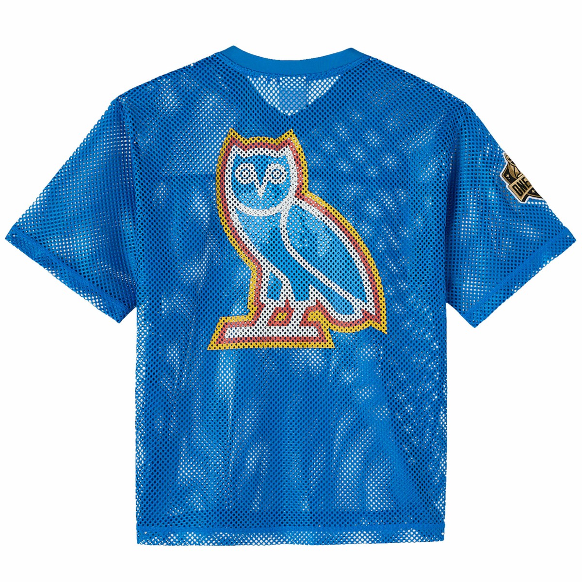 Oklahoma City Thunder OVO x NBA Mesh Football Fashion Jersey - Blue shop