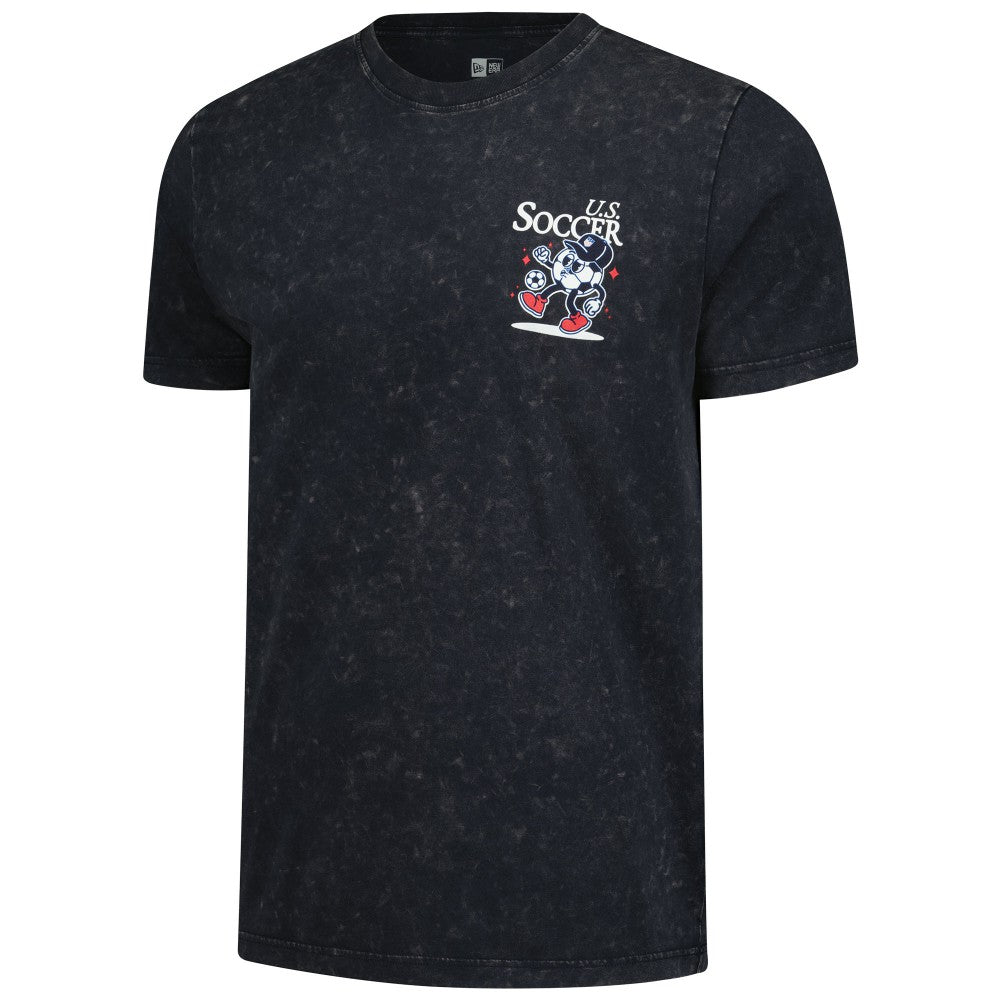 USMNT New Era Old School Sport Washed T-Shirt - Navy cheap