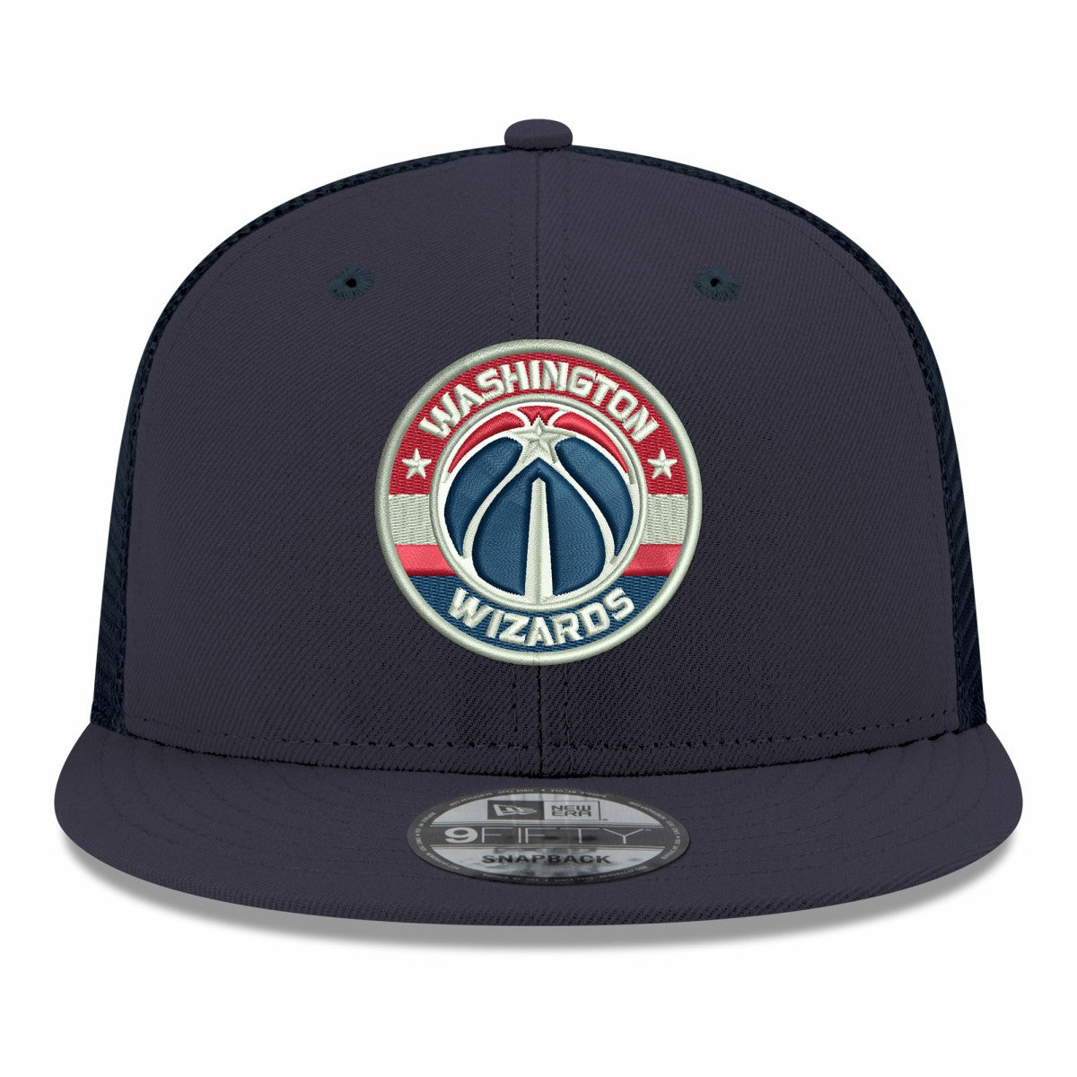 Washington Wizards Core Logo Meshback 9FIFTY Snapback Hat - Navy cheap