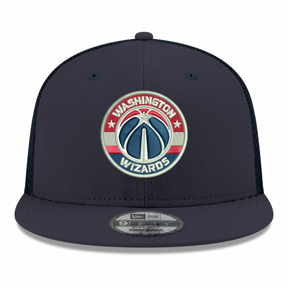 Washington Wizards Core Logo Meshback 9FIFTY Snapback Hat - Navy cheap