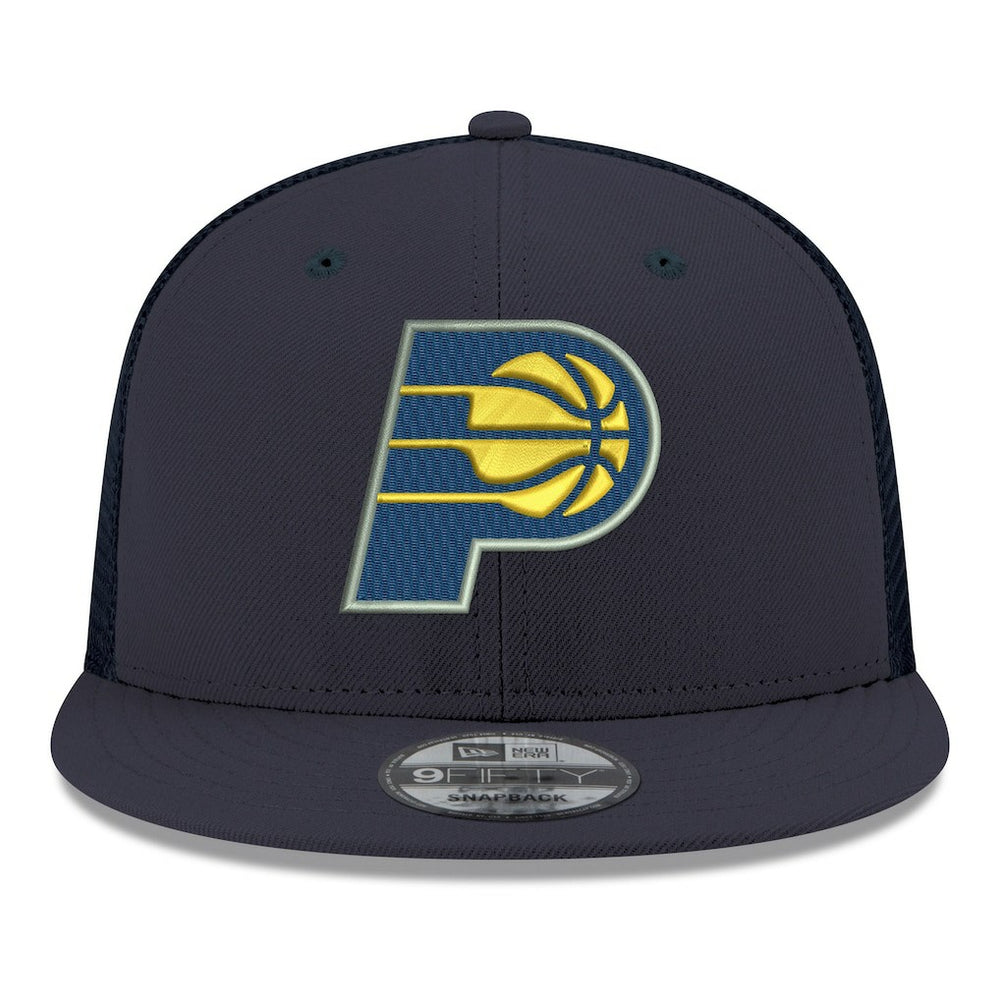 Indiana Pacers Core Logo Meshback 9FIFTY Snapback Hat - Navy sale