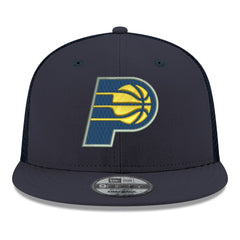 Indiana Pacers Core Logo Meshback 9FIFTY Snapback Hat - Navy sale
