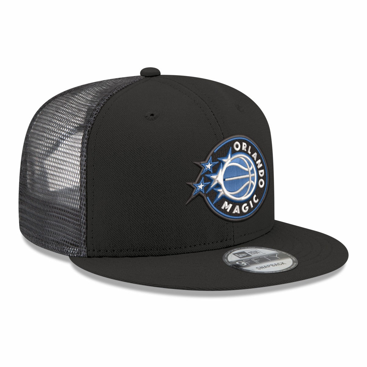 Orlando Magic Core Logo Meshback 9FIFTY Snapback Hat - Black sale