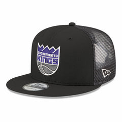 Sacramento Kings Core Logo Meshback 9FIFTY Snapback Hat - Black on sale