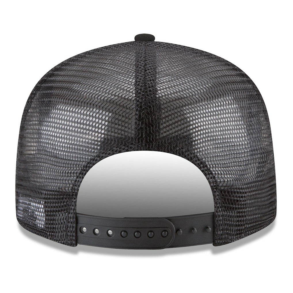 San Antonio Spurs Core Logo Meshback 9FIFTY Snapback Hat - Black for sale