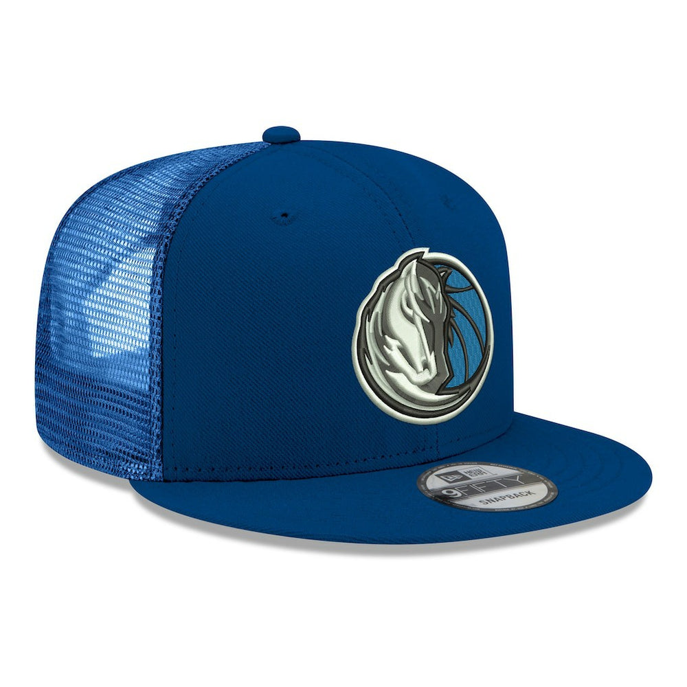 Dallas Mavericks Core Logo Meshback 9FIFTY Snapback Hat sale - Navy sale