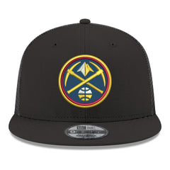 Denver Nuggets Core Logo Meshback 9FIFTY Snapback Hat sale - Black for sale