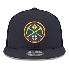 Denver Nuggets Core Logo Meshback 9FIFTY Snapback Hat sale - Navy online