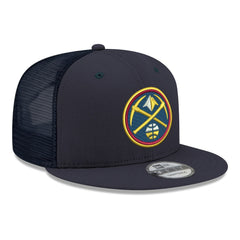 Denver Nuggets Core Logo Meshback 9FIFTY Snapback Hat sale - Navy online