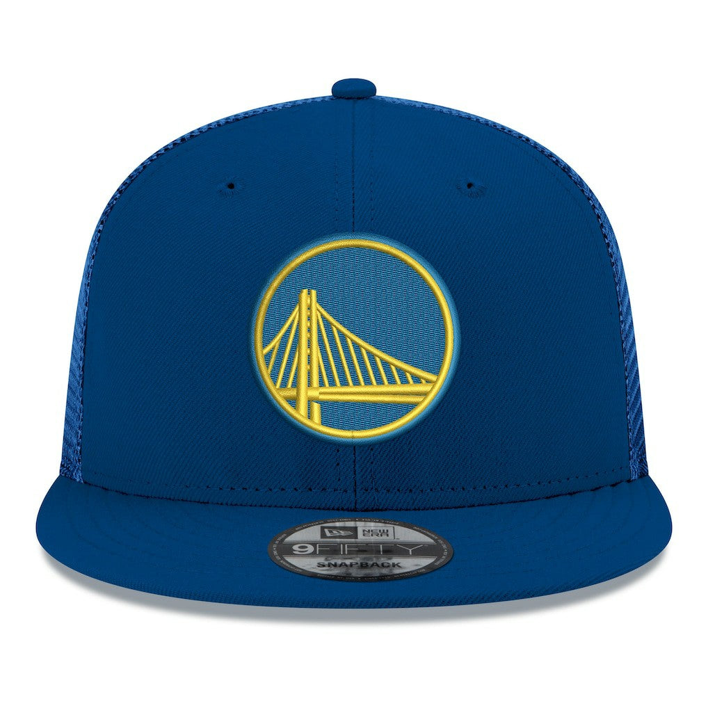 Golden State Warriors Core Logo Meshback 9FIFTY Snapback Hat sale - Royal shop