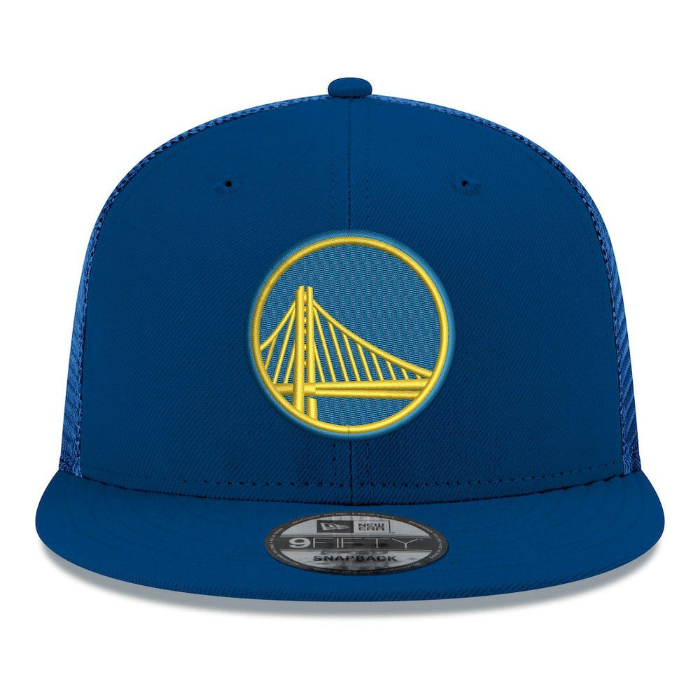 Golden State Warriors Core Logo Meshback 9FIFTY Snapback Hat sale - Royal shop