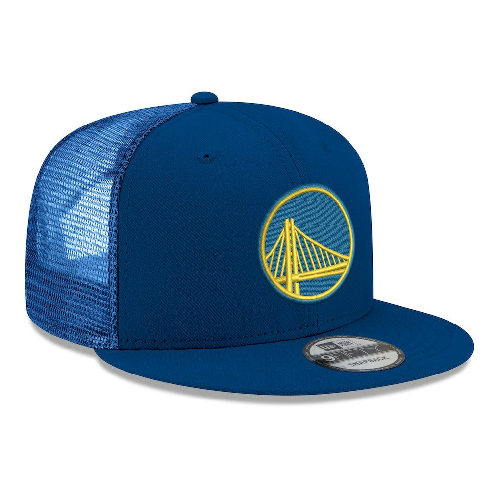 Golden State Warriors Core Logo Meshback 9FIFTY Snapback Hat sale - Royal shop