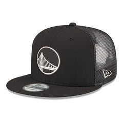 Golden State Warriors Core Logo Meshback 9FIFTY Snapback Hat sale - Black sale