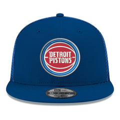 Detroit Pistons Core Logo Meshback 9FIFTY Snapback Hat sale - Blue for sale