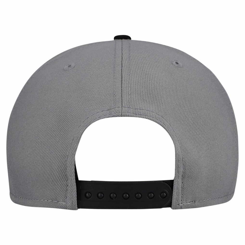 Miami Heat Core Logo Storm Gray Two-Tone 9FIFTY Snapback Hat - Gray sale
