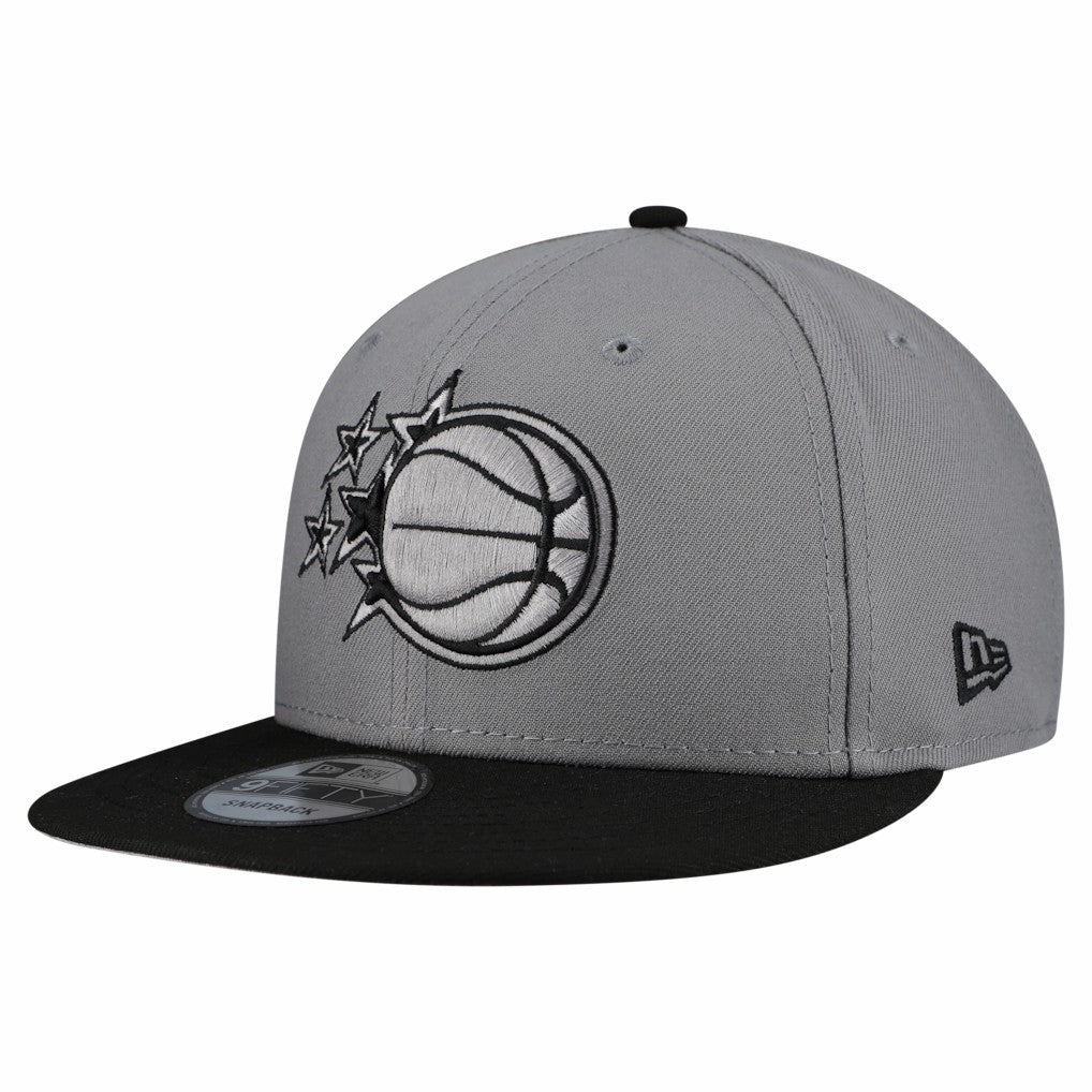Orlando Magic Core Logo Storm Gray Two-Tone 9FIFTY Snapback Hat - Gray on sale