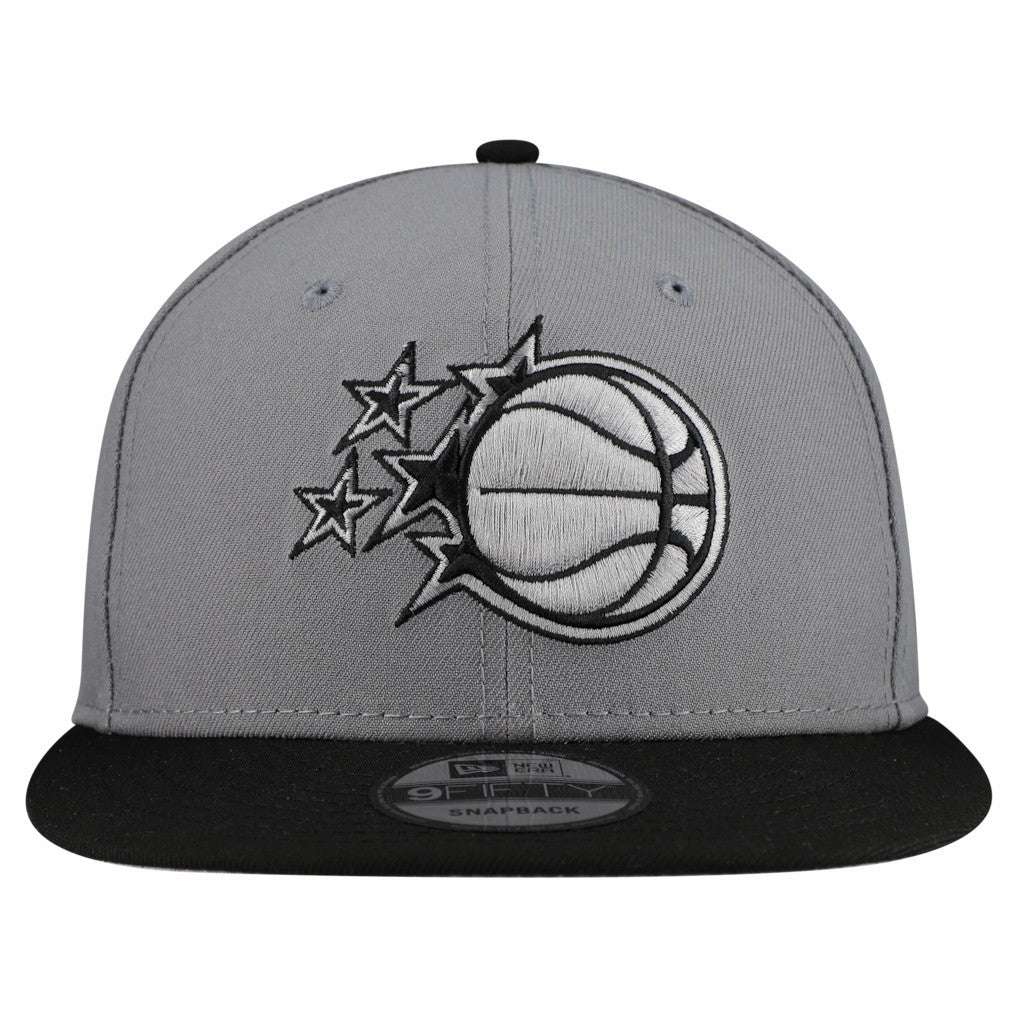 Orlando Magic Core Logo Storm Gray Two-Tone 9FIFTY Snapback Hat - Gray on sale