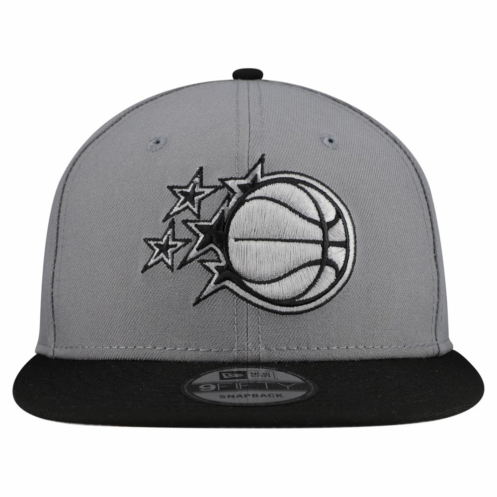 Orlando Magic Core Logo Storm Gray Two-Tone 9FIFTY Snapback Hat - Gray on sale