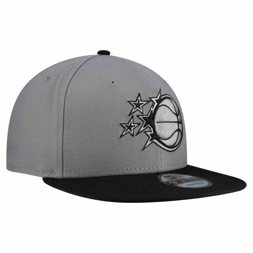 Orlando Magic Core Logo Storm Gray Two-Tone 9FIFTY Snapback Hat - Gray on sale