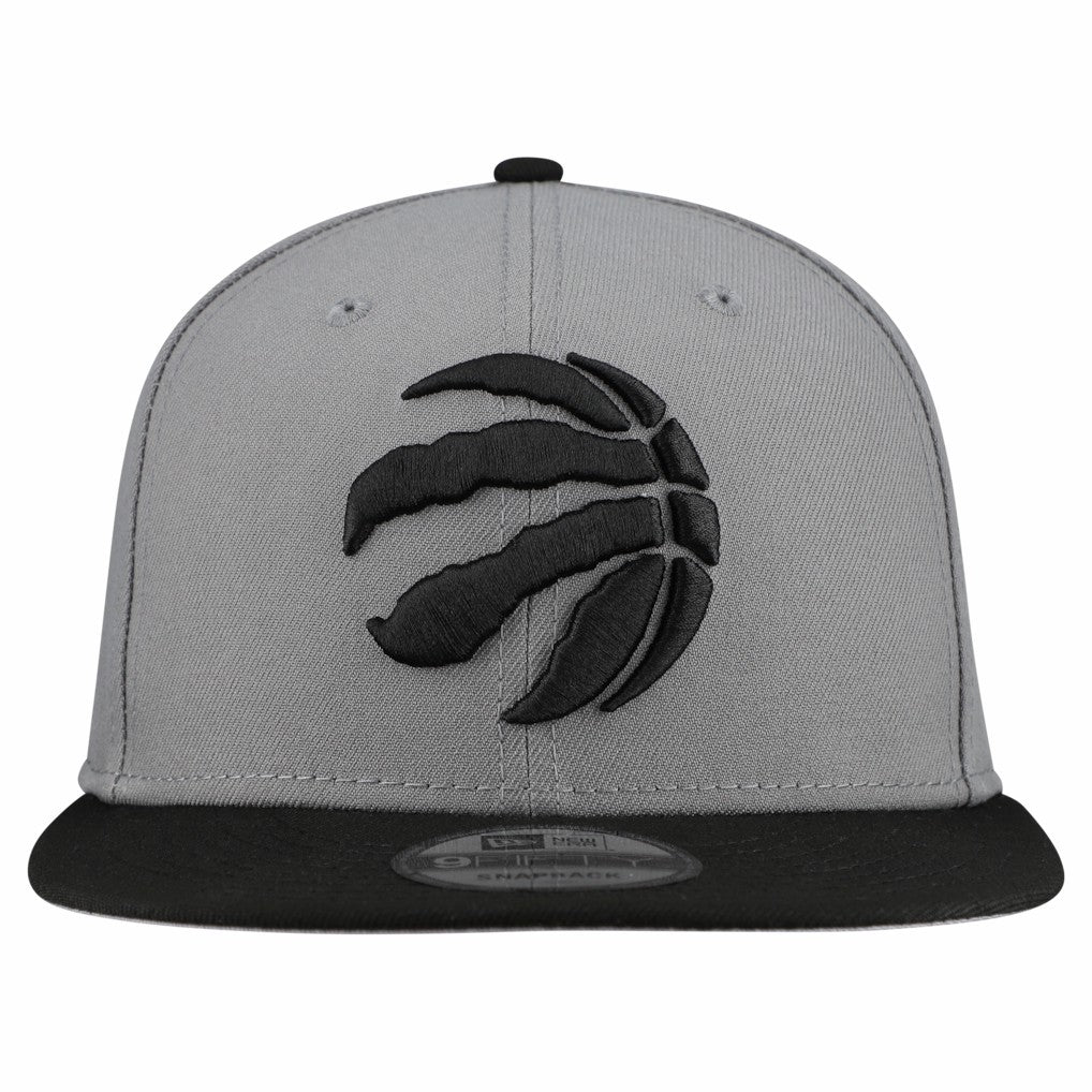 Toronto Raptors Core Logo Storm Gray Two-Tone 9FIFTY Snapback Hat - Gray online
